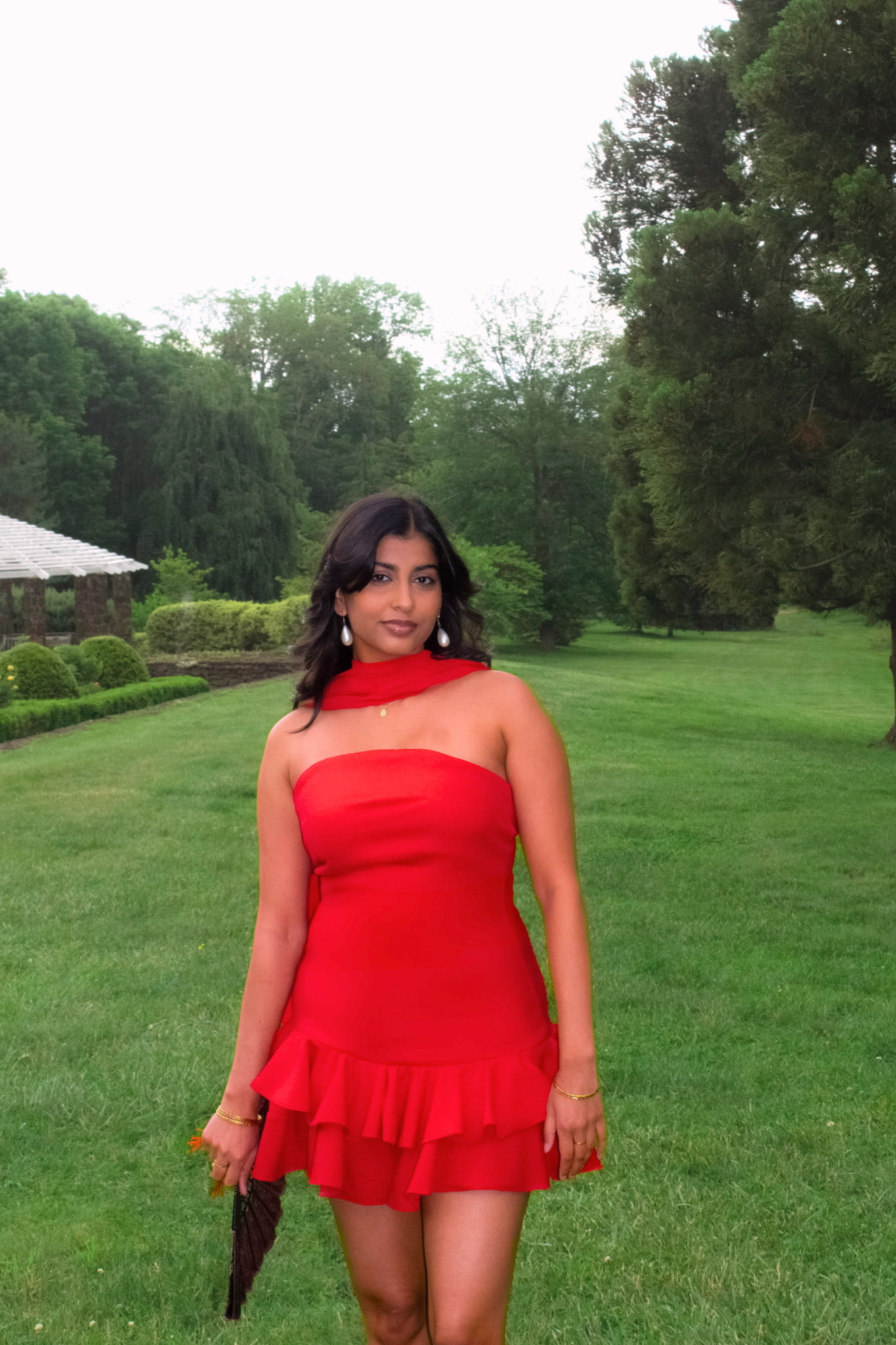 Fiery Rose Dress