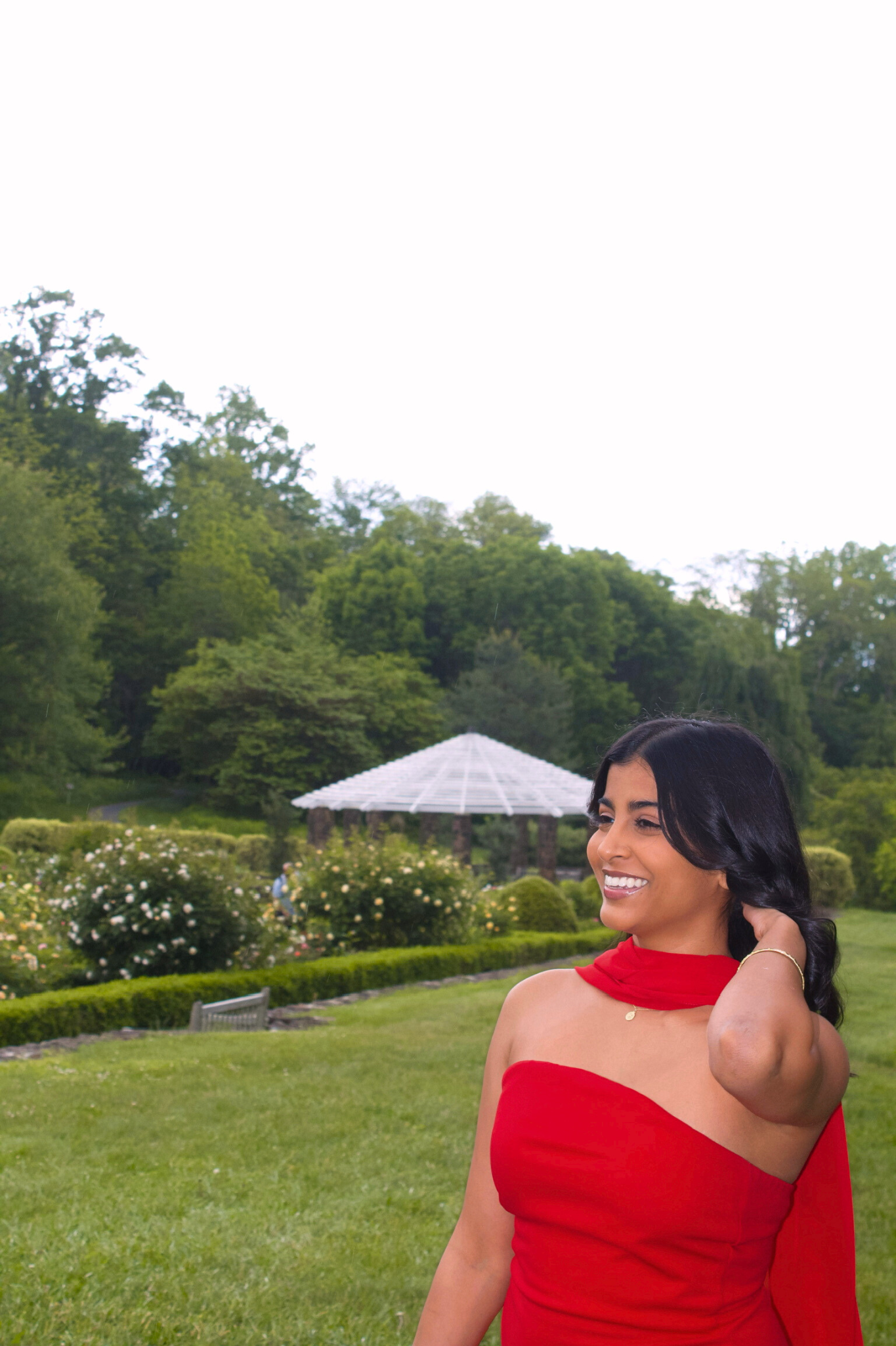 Fiery Rose Dress