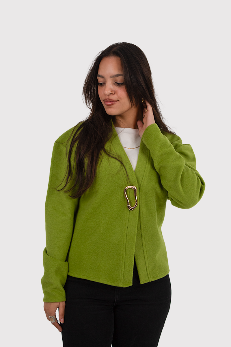 The Sculpted Gold Pin